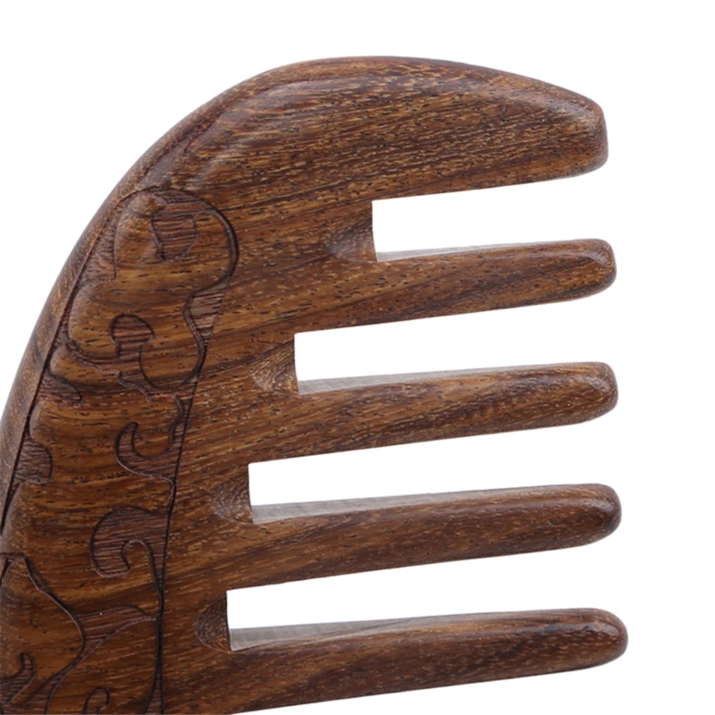 

Natural Black Gold Sandalwood Super Narrow Tooth Combs No Static Lice Beard Comb Hair Styling Tools