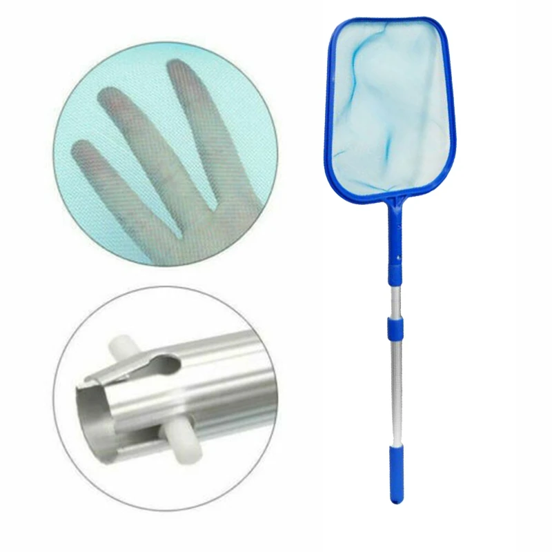 Удлиненный отделитель листьев Чистящая сетка Телескопический столб для