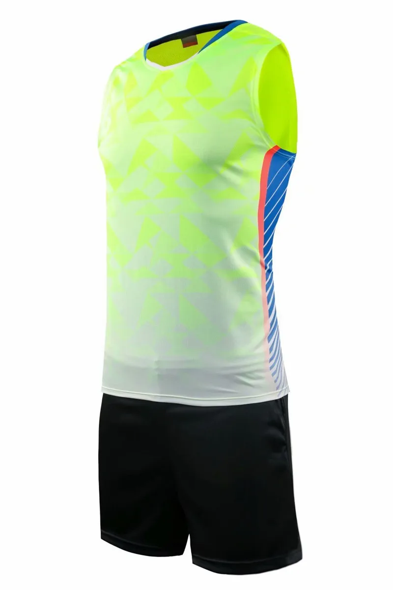 Для мужчин/Для женщин волейбольные наборы без рукавов теннисная рубашка + шорты