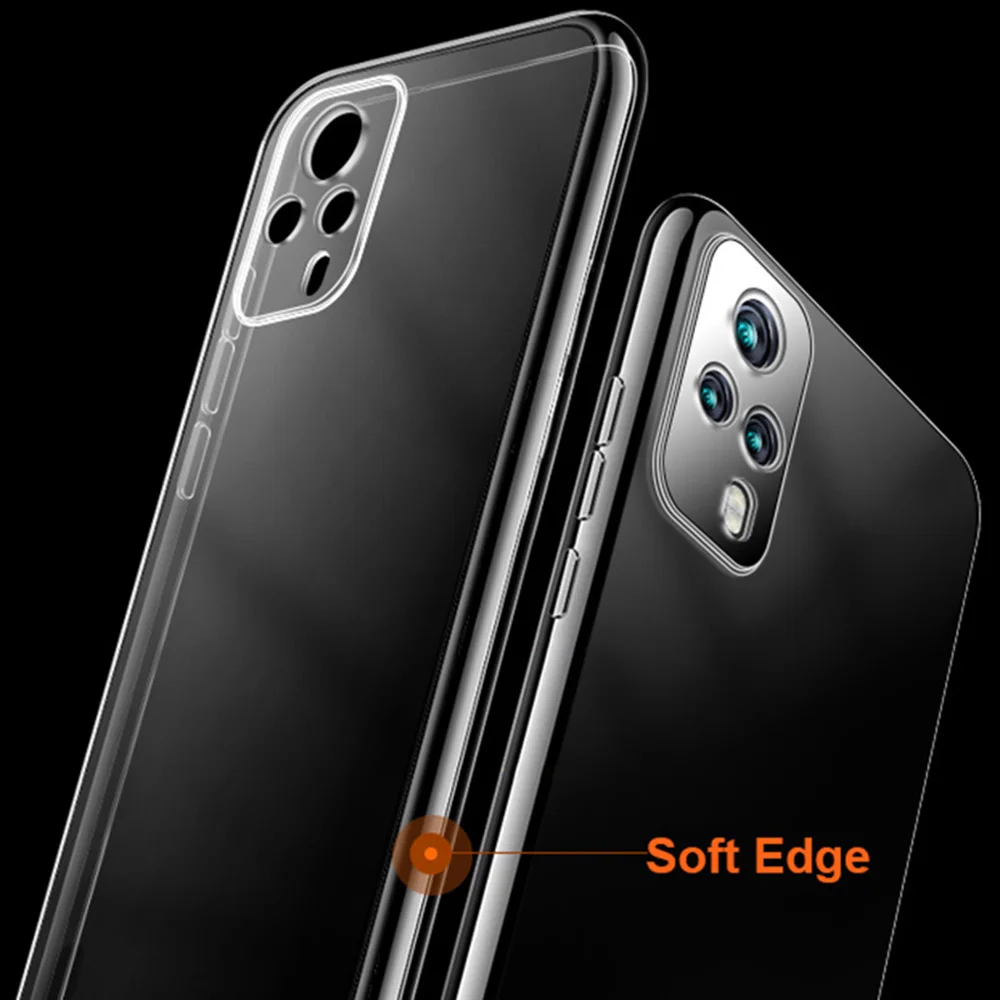 2021 High Quality Soft Clear Case for VIVO V21 V21E Global 4G 5G Camera Protective Transparent TPU Phone Back Cover VIVOV21 E