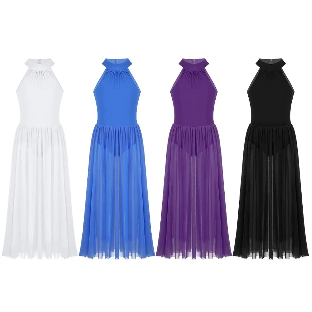 Балетное платье для девочек гимнастические купальники боди Сетчатое