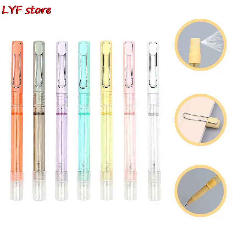 

1PC Spray Pen Portable Refillable Writing Pump Sprayer Empty 10ml Spray Gel Pen