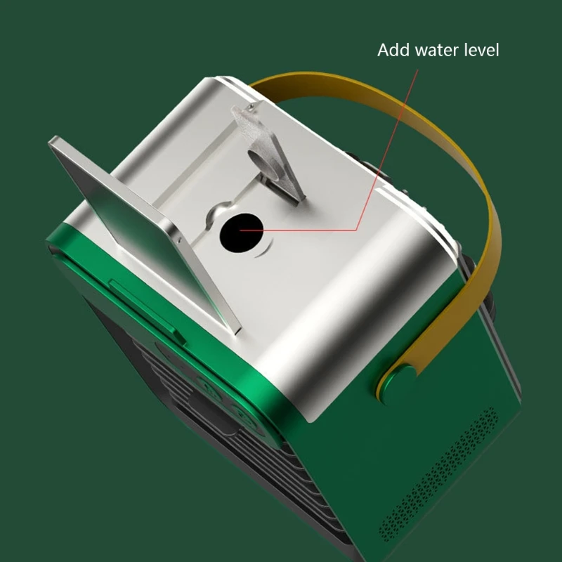 

Personal Humidification Sprayer Desktop Cooling Fan Ultra-quite 4000mAh Battery Water Tank for Indoor Home Office Dorms