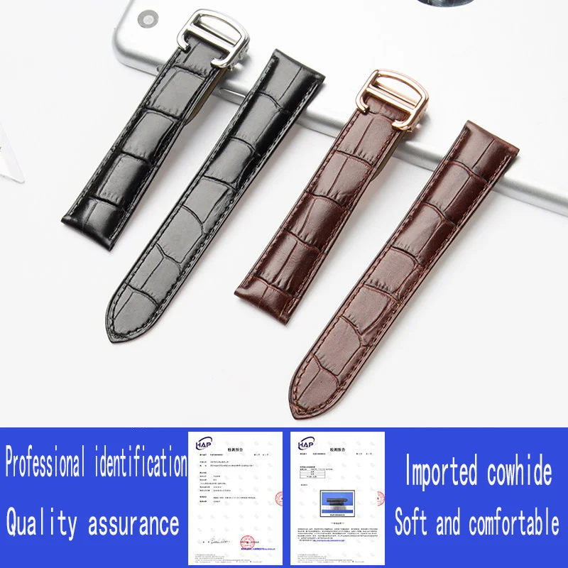 Ремешок Cartire мужской из натуральной кожи аксессуары для цистерны бабочки