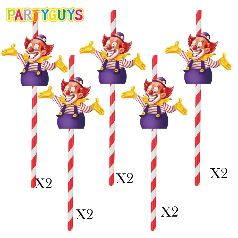 10 шт. вечерние соломенные соломинки для мальчиков на день рождения праздничные