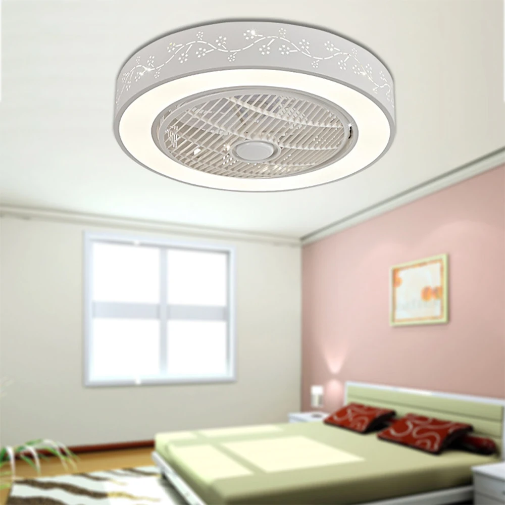 55 см светодиодный потолочный вентилятор светильник дистанционный пульт 2835 Чип 36