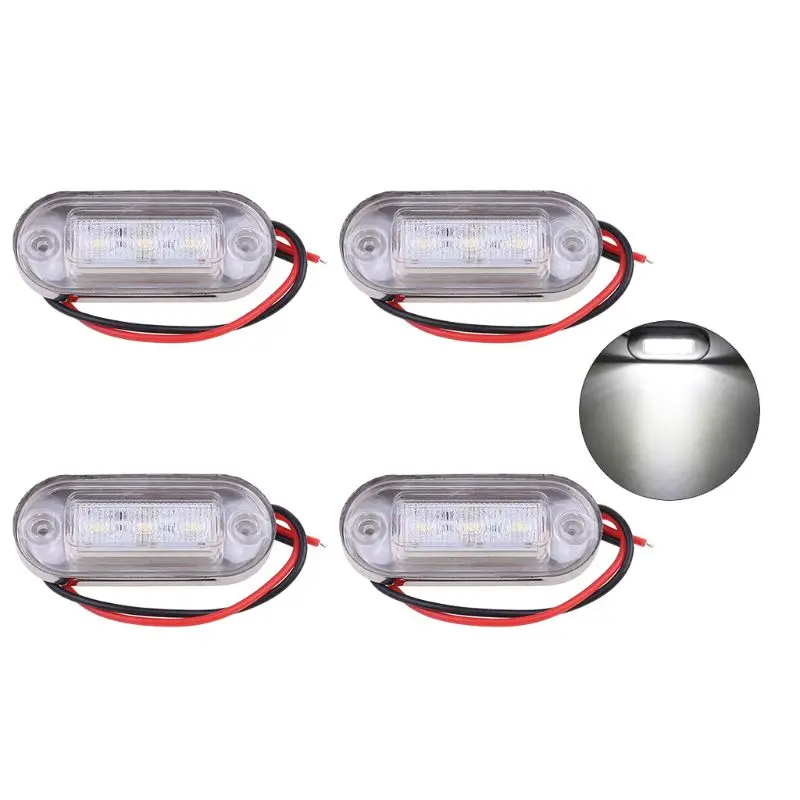 4x3LED лодка лестничная площадка боковой маркер светильник индикатор указатель