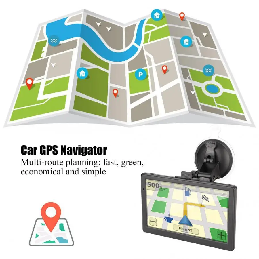 Мультимедийный автомобильный aramox автомобиля gps навигатор 7-дюймовый
