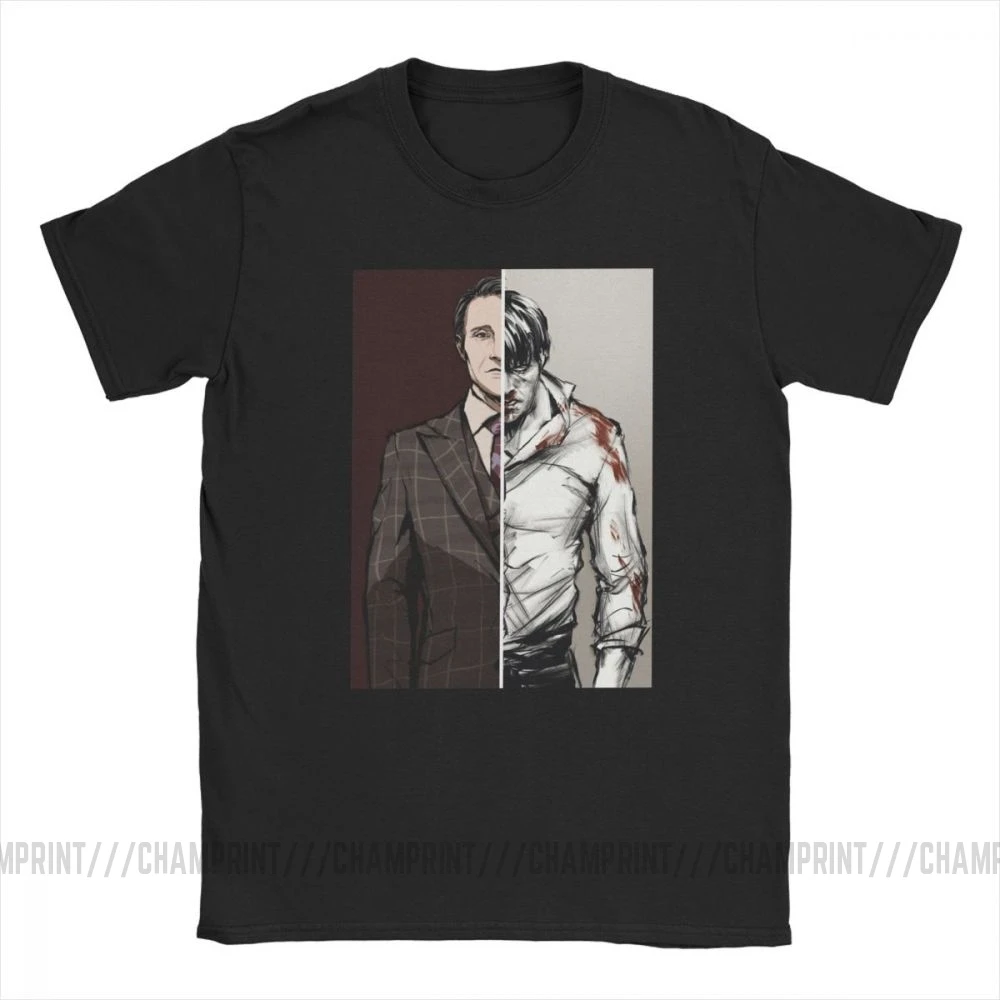 Мужские футболки с надписью The столы тонут Ганнибал коротким рукавом | Мужская