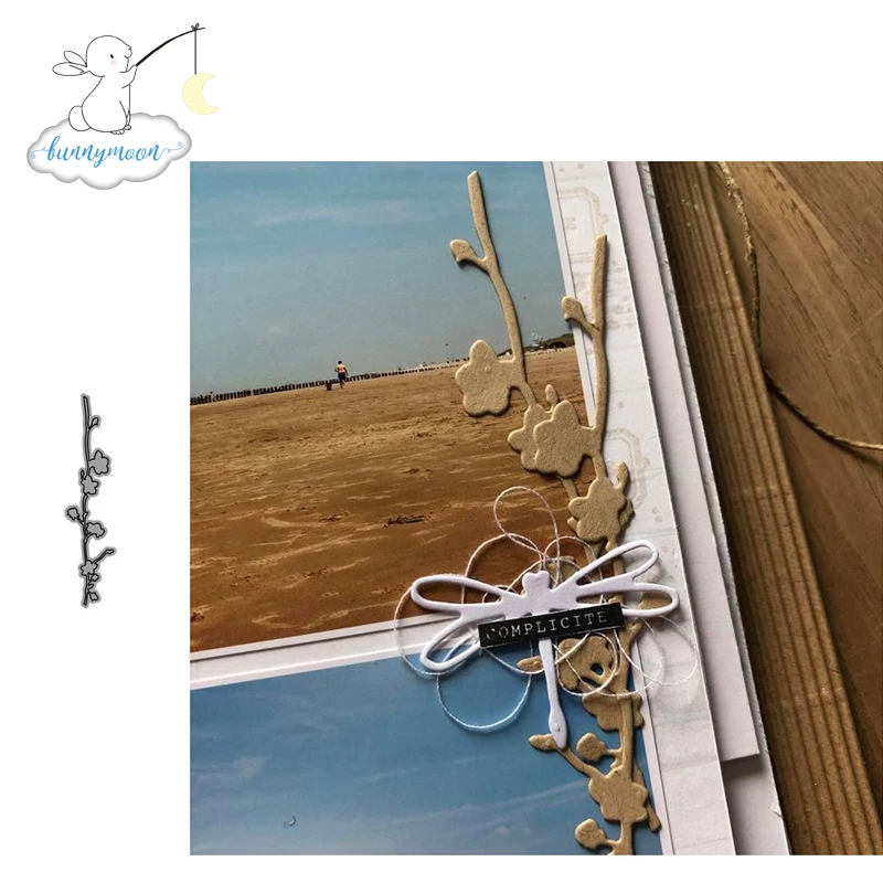 2019 новое поступление маленький цветок металлические Вырубные штампы трафарет с