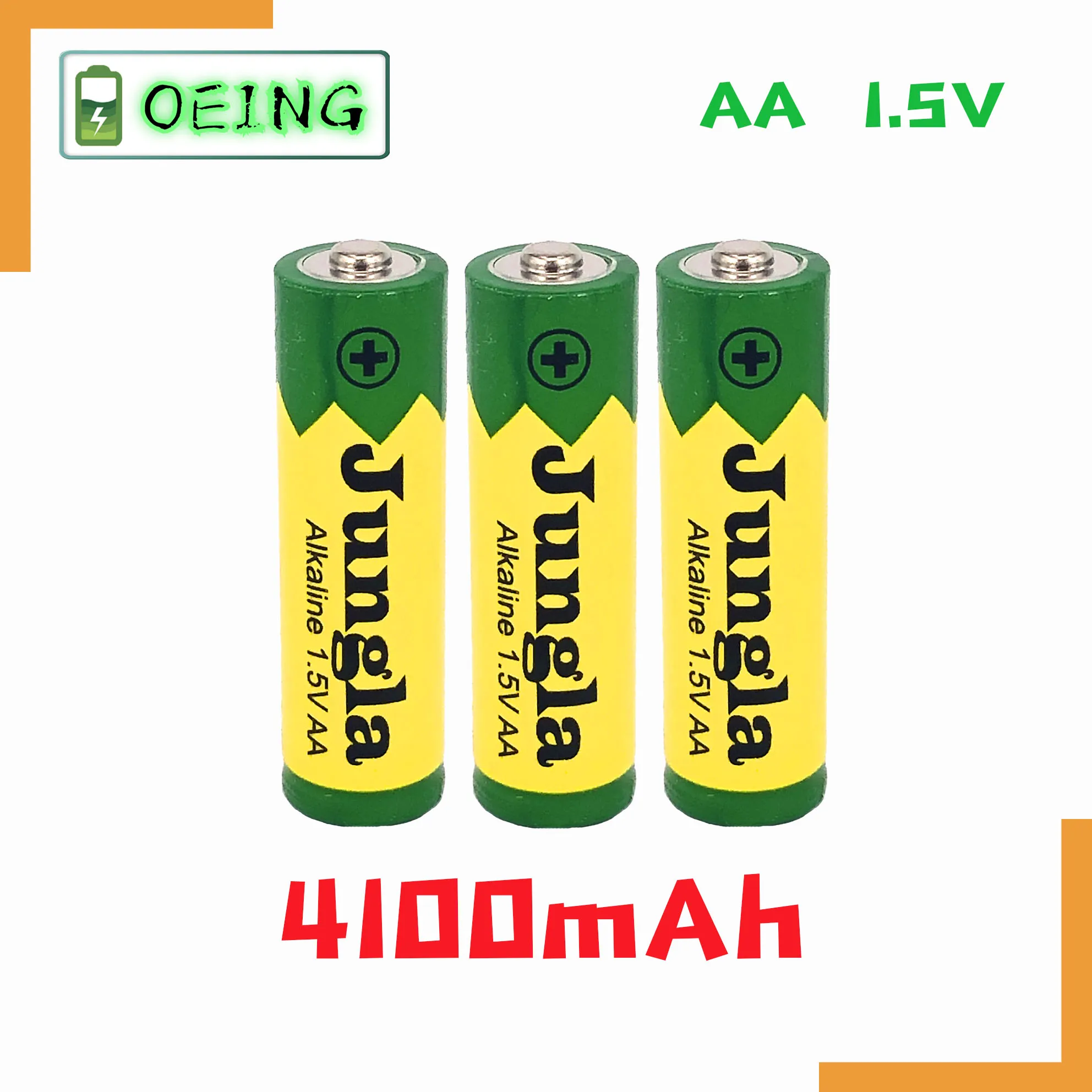 Новейшая модель; 4100 мА/ч, 1,5 V AA Щелочная новый перезаряжаемый аккумулятор для светильник-светящиеся игрушки светодиодный mp3 Бесплатная доставка