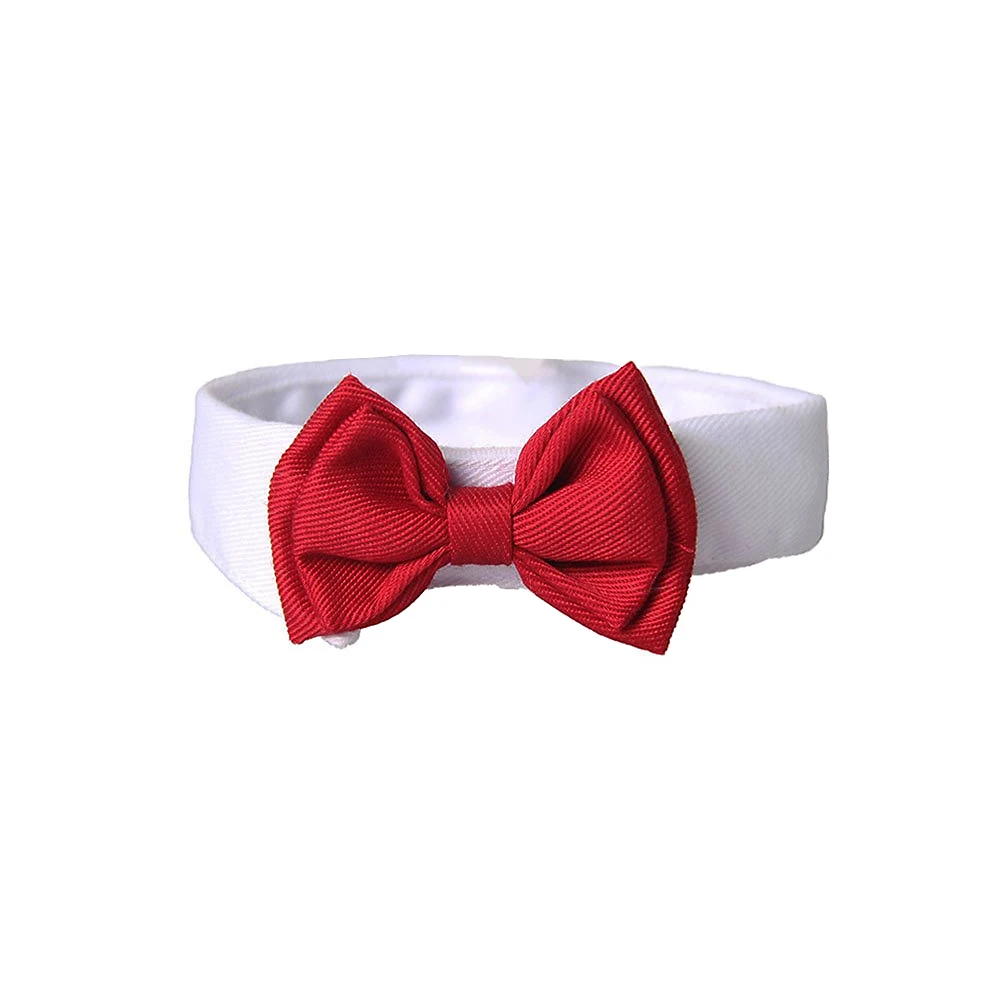 

Pet Dog Cat Collar Adjustable Cotton Bowtie For Cat Collar Dogs Accessories Pet Dog Bow Tie Puppy Bow Ties Dog Pet Supplies