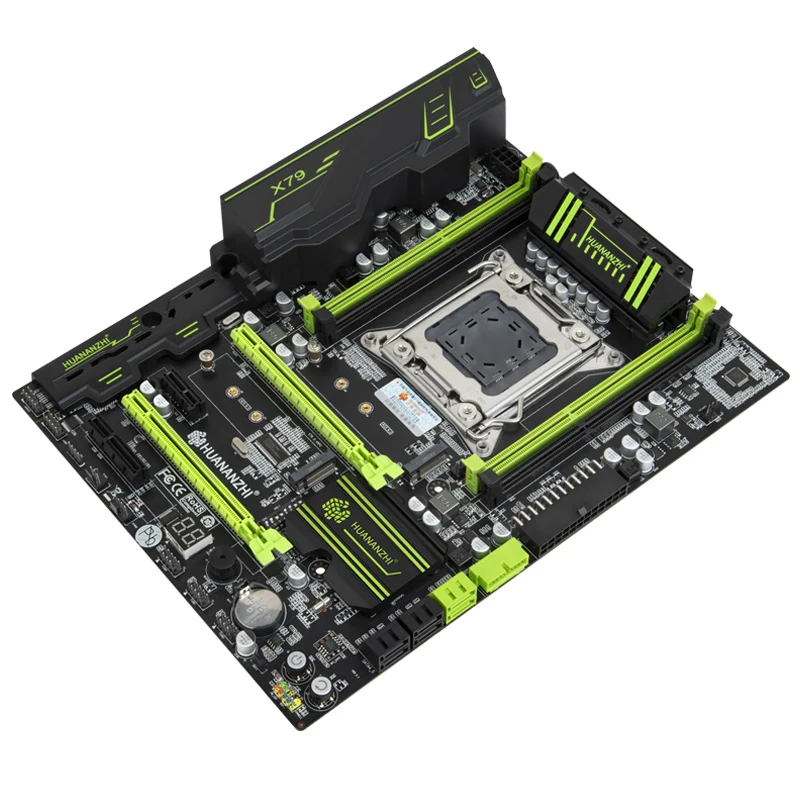 Verkaufen HUANANZHI X79 Motherboard CPU RAM Combos Xeon E5 1620 SROLC CPU (4*4G)16G DDR3 RECC Memorry Alle Gute Geprüft 2 Jahre Garantie