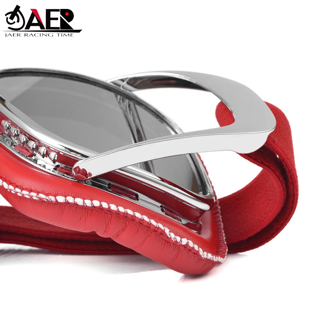 JAER мотоциклетные винтажные очки мотоцикл Скутер байкер для шлема пилот стимпанк