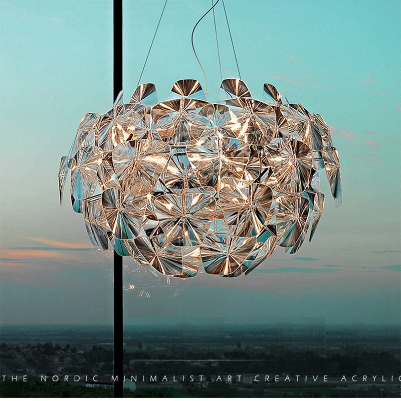 

220v Chandelier Pendant Lamp Lights For Foyer Living Room Decoration Modern Luxury Lamp Hope Rope Light Modern Lighting Fixtures