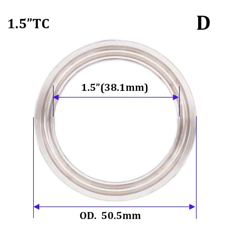 1," Tri Clamp(50,5 м OD) торцевая крышка с сварным отверстием санитарно 304 нержавеющая сталь Homebrew пиво и ремесло пивоварения фитинг
