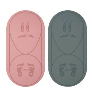 Коврик для скакалки для йоги, гимнастический коврик, аксессуары для фитнеса, нескользящий амортизирующий звукоизоляционный коврик высокой плотности 570B