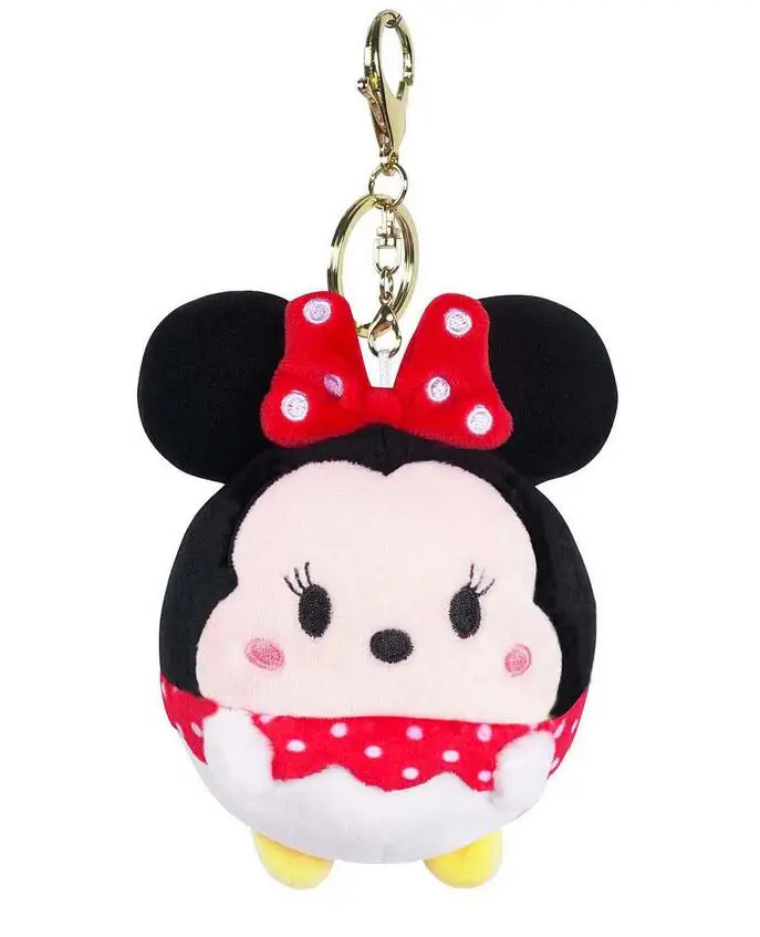 Kawaii аниме Disney плюшевые игрушки Микки Маус Минни брелоки куклы Дональд Дак Дейзи
