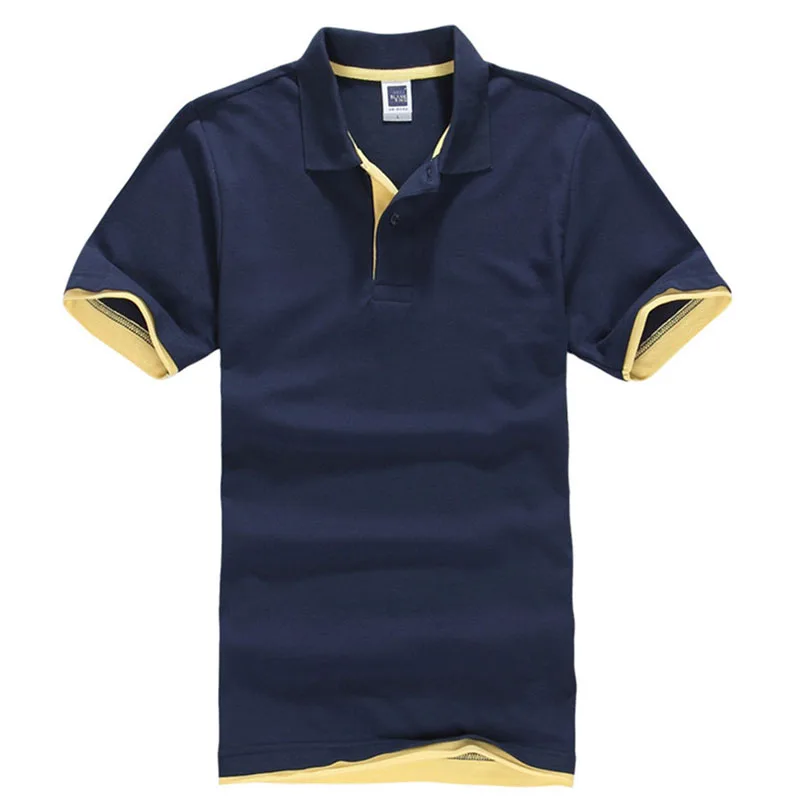 

Men Short Sleeve Stand Down Collar T-shirt Business Casual T-shirts Summer Tee Tops MAEA99