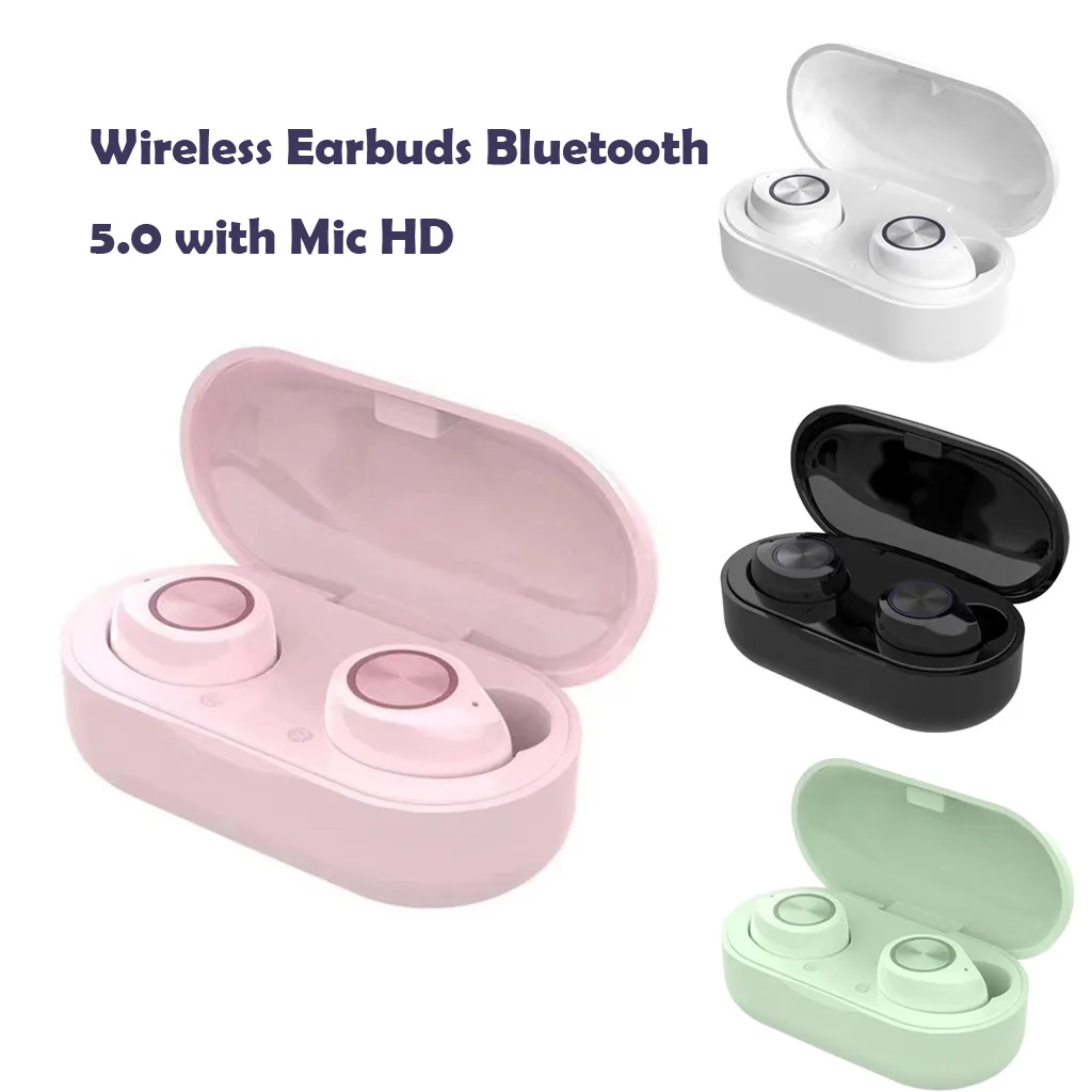 50 # Bluetooth наушники мини стерео звуковая банка беспроводные гарнитуры спортивные с