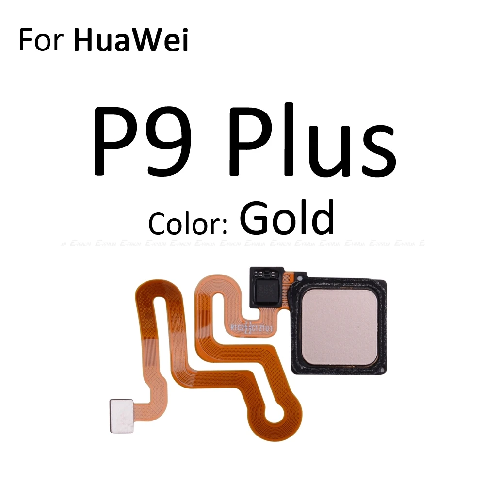 Сканер отпечатков пальцев разъем для Huawei P9 Plus P8 Lite Mini Touch sensor ID Кнопка возврата домой шлейф