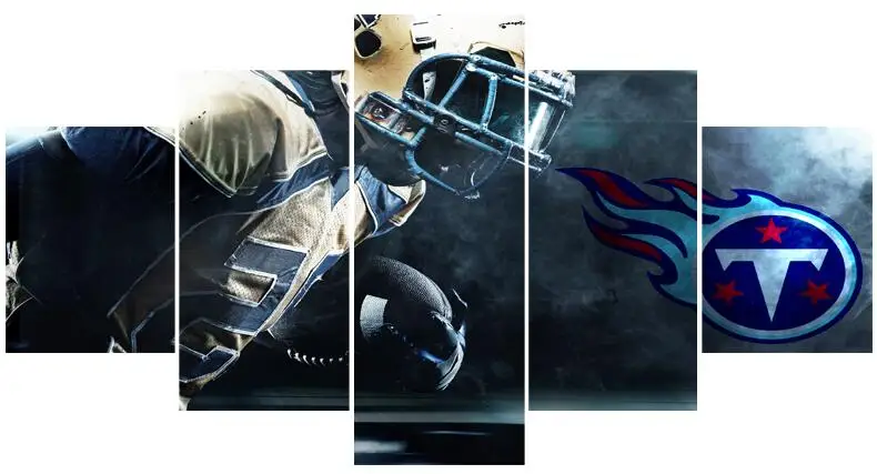 NF-135 Sport Ball Patriots Team Paintings Wall Home Decor New England Canvas Painting Calligraphy For Living Room Bedroom - Цвет: NF-135