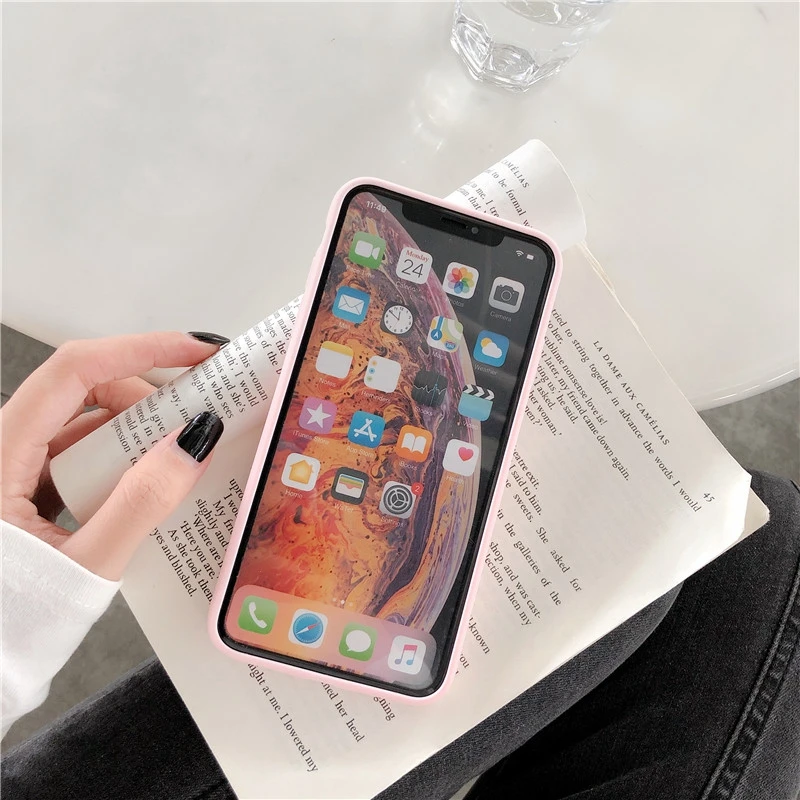 Мягкий чехол для Samsung Galaxy S8 Plus/S9 Plus/S7 Edge/S10 Plus/Note 9/Note 10 Plus творчества с объемным