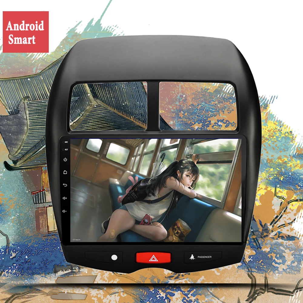 8 + 256G восьмиядерный Android для Mitsubishi ASX RVR Outlander Sport автомобильный мультимедийный
