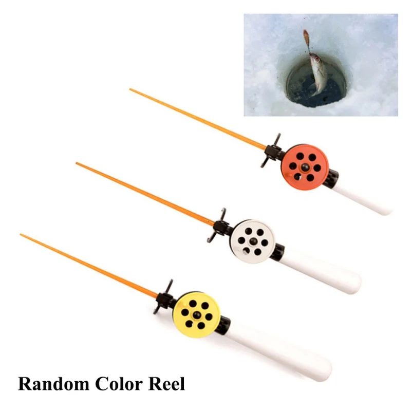 

Portable Ice Winter Fishing Rod With Reel Ocean Carp Boat Outdoor Sport Fish Rod Reel Send Random Fishing Accessories