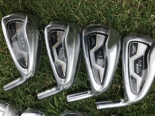 MX1000 клюшки для гольфа Железный набор 4-9PGS стальной графитовый Вал Драйвер Клин