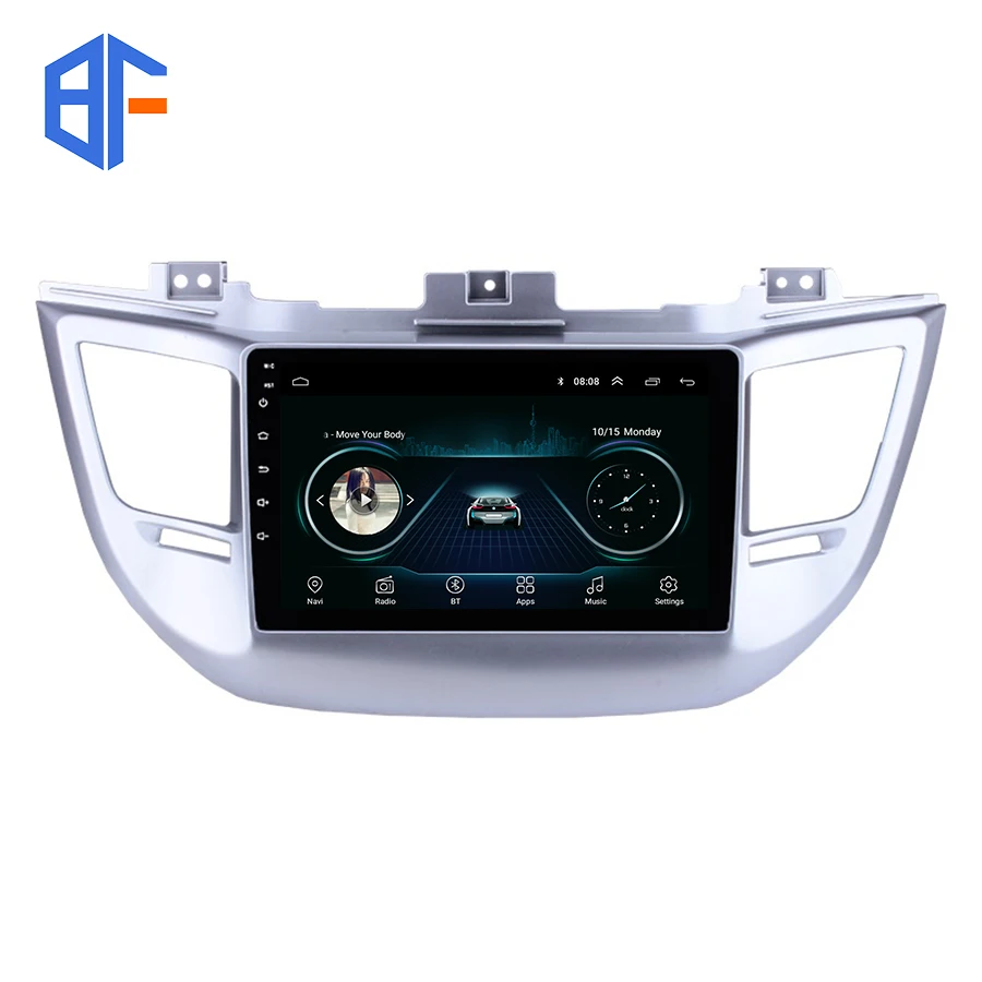 Автомагнитола BF 16 Гб ПЗУ 9 дюймов сенсорный экран радио Bluetooth GPS-навигация стерео