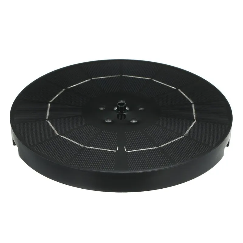 

Practical and easy 2021 3.8W Large Size 190MM Diameter Solar Fountain (with Night Colorful Breathing Lights) 2200 Press Battery