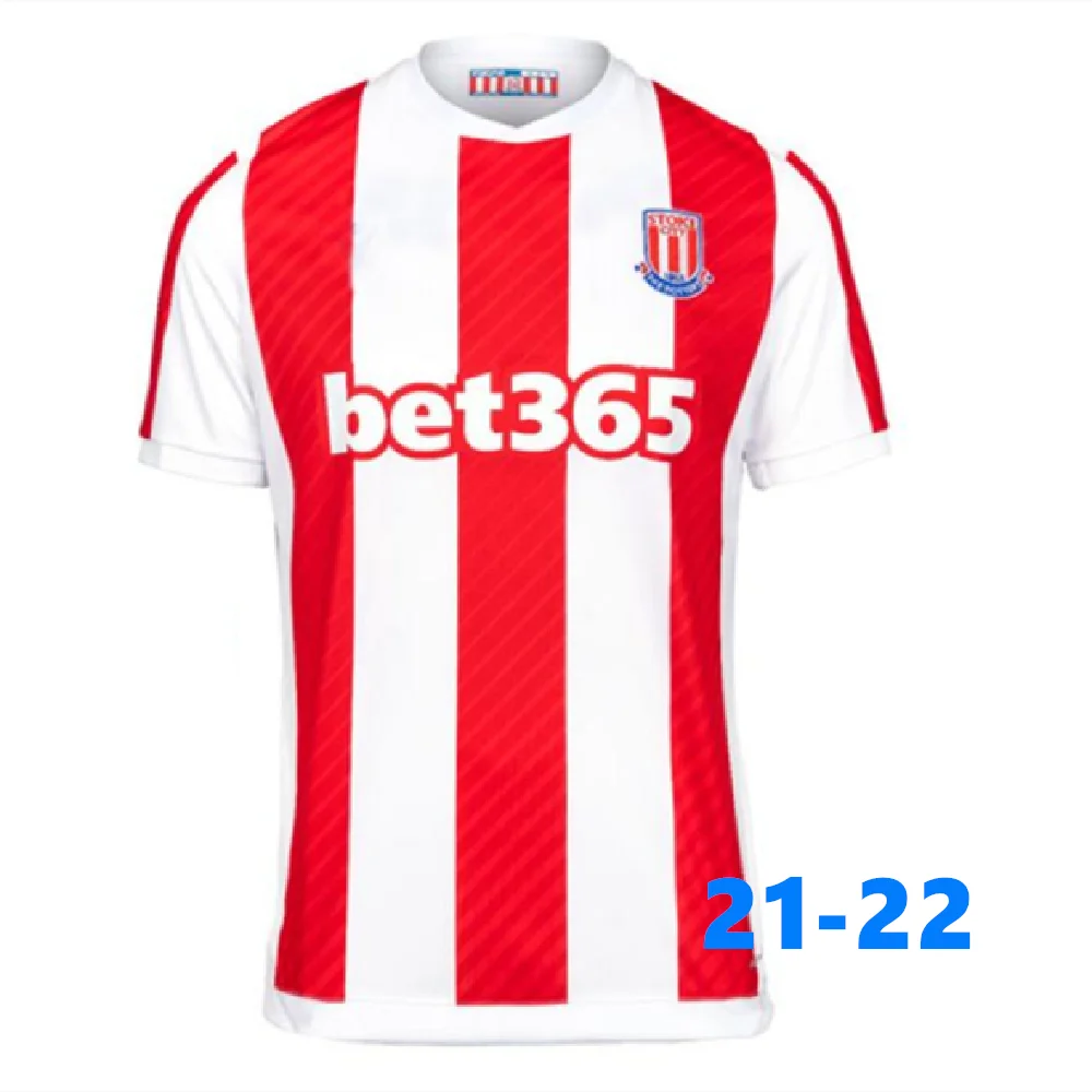 

men kids kit 21 22 Stoke City Soccer Jerseys CLUCAS 2022 GREGORY POWELL CAMPBELL Football Shirt MCCLEAN VOKES AFOBE Jersey