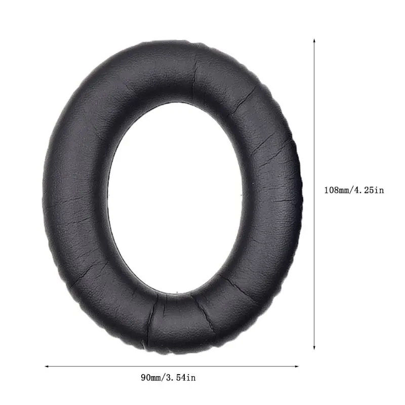 1 пара черных поролоновых амбушюров накладки для наушников HyperX Cloud