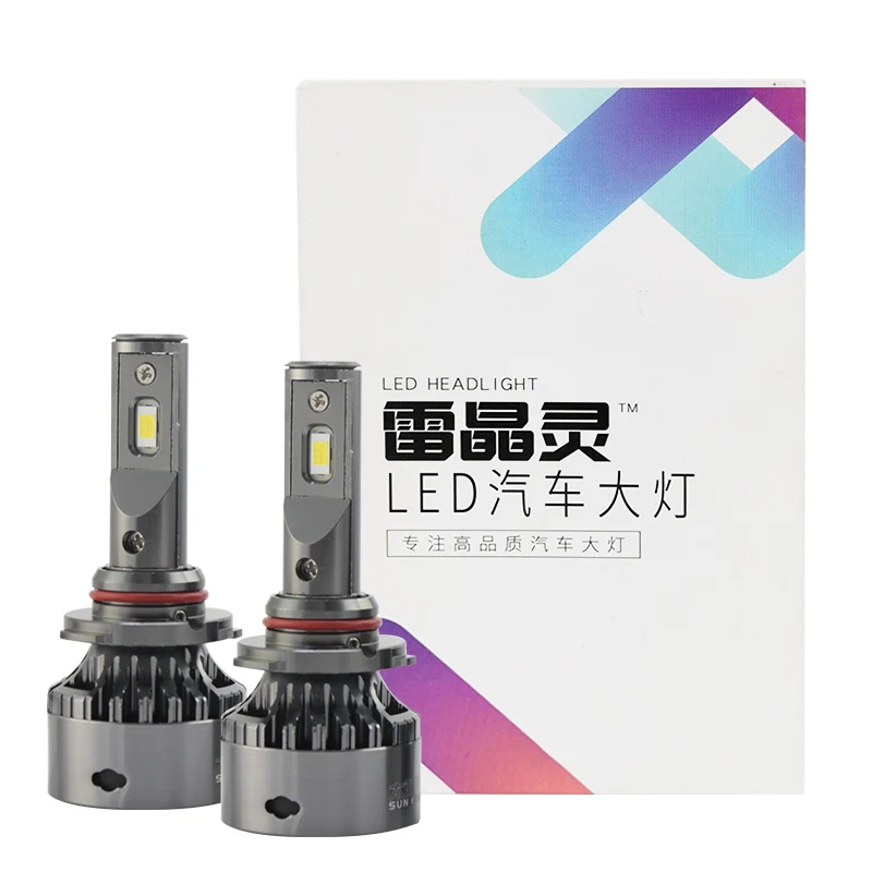 1 шт./светодиодные фары супер яркие H1/H7/H11/9012/9005 Противотуманные фары Водонепроницаемые 48 Вт 5400LM 6000K ходовые огни