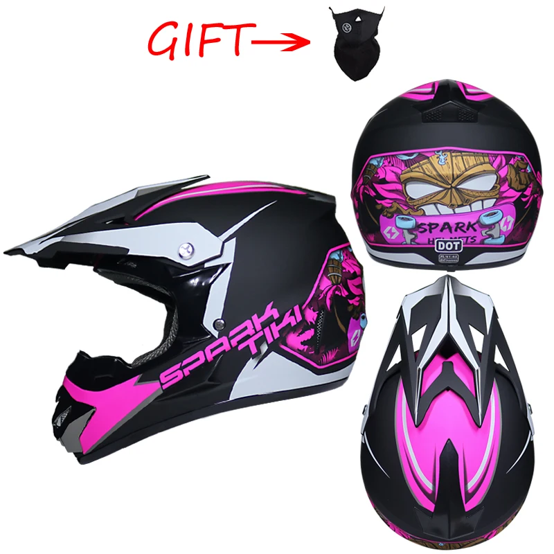 

motorcycle helmet casque motocross full face kask downhill DH cross helmet capacete DOT approved