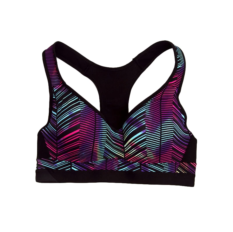 Укороченный топ спортивный бюстгальтер для женщин фитнеса тренажерного зала