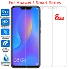Закаленное стекло для защиты экрана для huawei p smart plus 2018 2019, чехол для psmart smar smat smart, защитный чехол, сумка 360