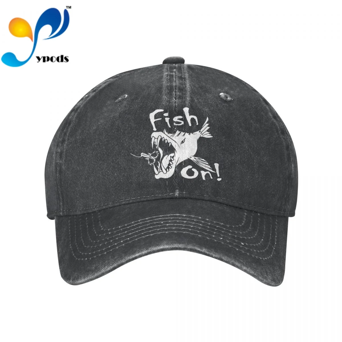 

New Brand Anime Fishing Fish On Angry Bass Looking Left 1 Snapback Cap Cotton Baseball Cap Men Women Hip Hop Dad Hat Trucker