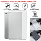 Чехол для планшета Samsung Galaxy Tab A 8 2019 8,0 SM-T290 SM-T295 защитный чехол для мобильного телефона силиконовые чехлы в виде ракушки
