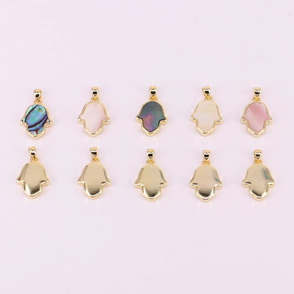 12x20 мм подвеска в виде ладони с украшением швабры высокое качество полировка и