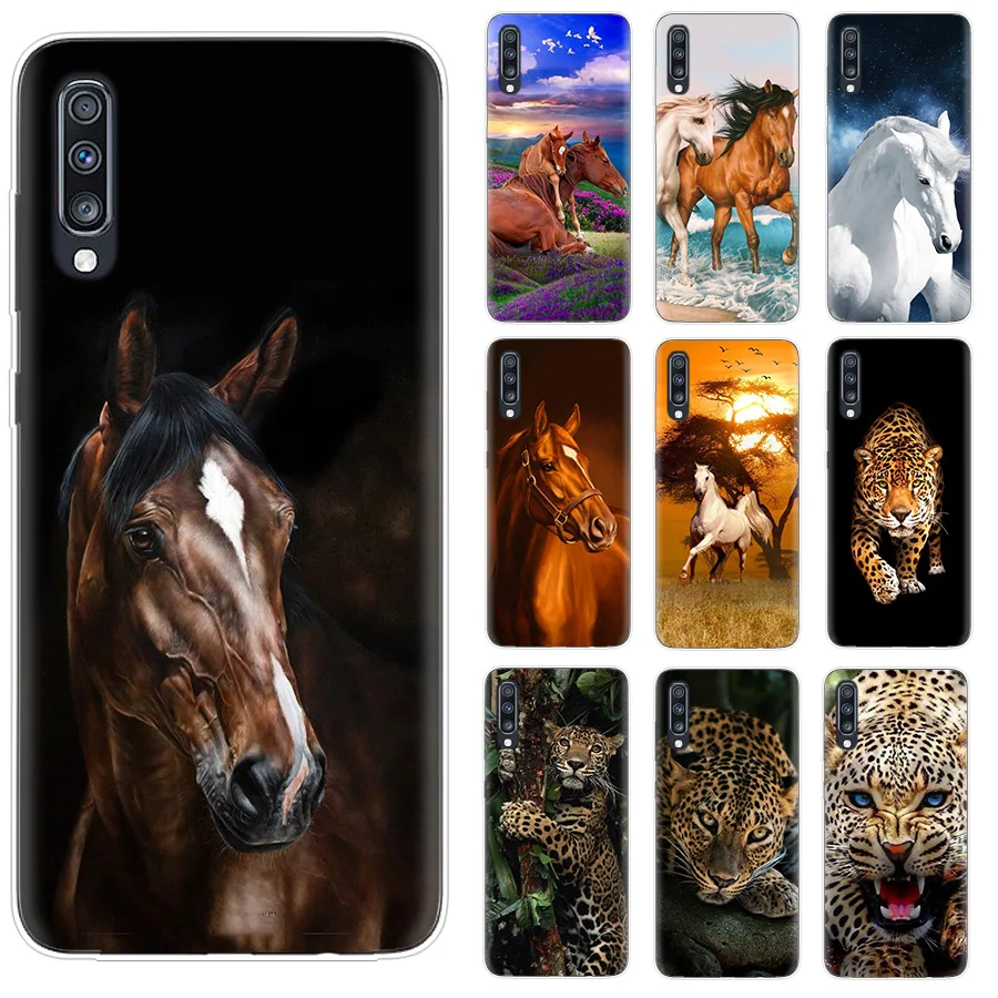 Леопардовый чехол для Samsung Galaxy A71 A51 A50 A40 A20E A70 A20S A20 A30 A10S A10 A6 A7 A8 J7 J8 A9 2018 | Мобильные