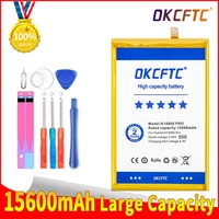 okcftc original 15600mah k 10000 pro battery for oukitel k10000 pro phone high quality tracking number