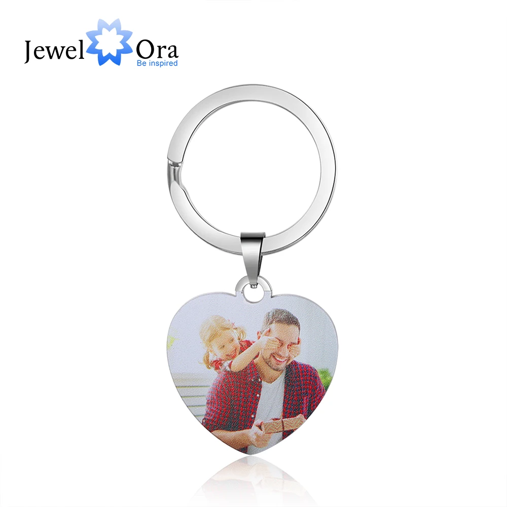 Персонализированные Брелоки для ключей с фото женщин из нержавеющей стали