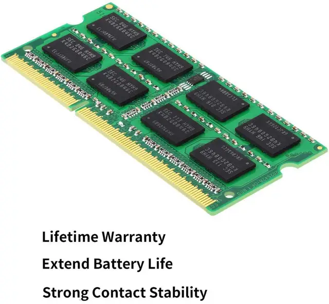 4GB 8GB DDR3 1600 MHz PC3-12800S 204 Pins So-Dimm Laptop Memory DDR3L 1.35V NON ECC Intel and AMD both Compatible Ram 4