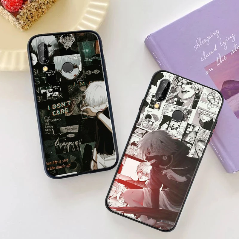 

Japanese Anime Tokyo Ghoul Japan Suave TPU Phone Case For Huawei P Smart Z 2019 2021 P20 P30 Pro P40 P40 Lite Pro Back Fundas