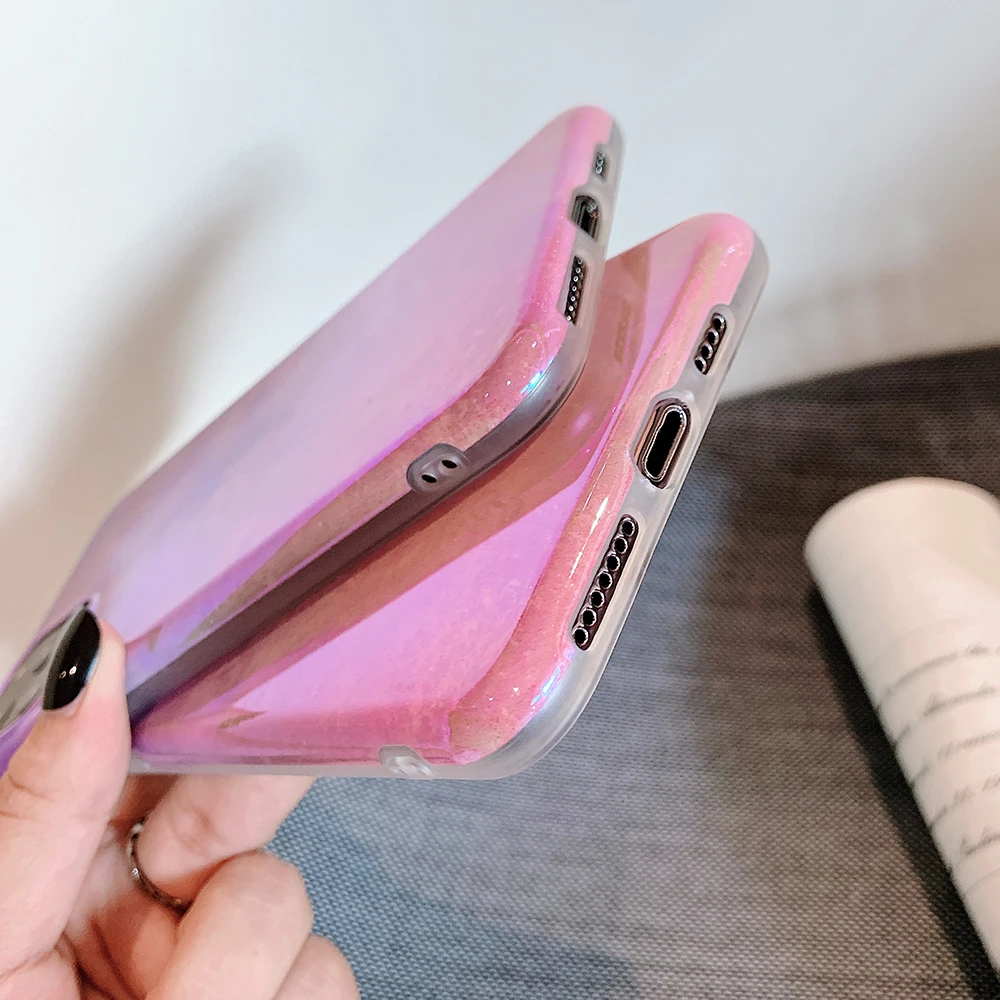Винтажный чехол LOVECOM Blu-Ray для iPhone 11 Pro Max XR XS 7 8 Plus X мягкий блестящий чехол-накладка