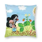 Милые наволочки для диванных подушек, домашние декоративные Квадратные наволочки для диванных подушек с изображением Кротов Krtek 45x45