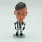 Soccerwe ПВХ 6,5 см высота Футбольные Звезды Фигурки 10 # Dybala куклы 2021 дом