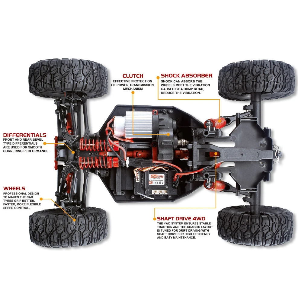 FEIYUE FY-07 FY07 RC автомобиль 1/12 4WD 2,4 г 45 км/ч высокоскоростной Радиоуправляемый автомобиль дистанционного управления грузовик игрушки бесщеточный пустынный гусеничный автомобиль